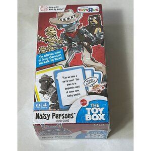 Mattel The Toy Box Noisy Persons Card Game Toys R Us Exclusive Made up Voices